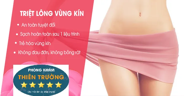 Hình ảnh: Triệt lông vùng kín
