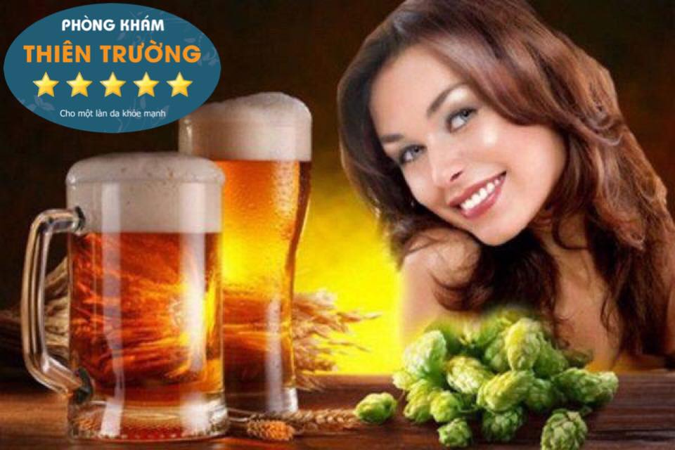 Hình ảnh: Hỗ trợ điều trị nấm da đầu, nấm tóc theo dân gian bằng bia
