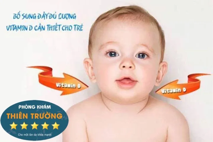 Hình ảnh: Bổ sung vitamin D3 cho trẻ chống rụng tóc vành khăn 