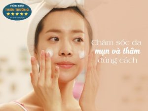Hình ảnh: Chăm sóc da mụn đúng cách