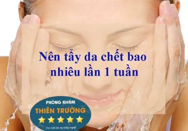 Hình ảnh: Nên tẩy da chết bao nhiêu lần trên 1 tuần