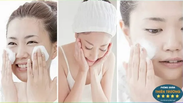 Hình ảnh: Làm sạch da