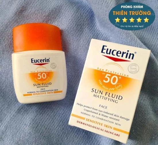 Hình ảnh: Kem chống nắng Eucerin.