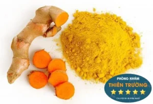 Hình ảnh: Tinh bột nghệ.