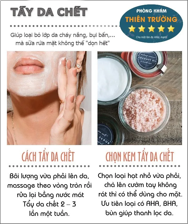 Hình ảnh: Tẩy da chết .