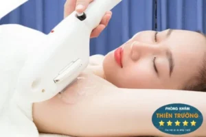 Hình ảnh: Triệt lông nách.