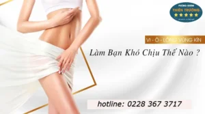 Hình ảnh: Triệt lông vùng kín.