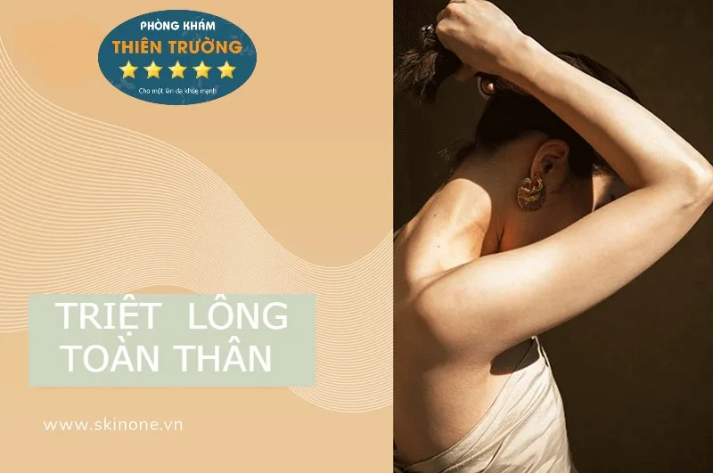 Hình ảnh: Triệt lông toàn thân.