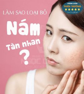 hình ảnh : làm sao loại bỏ nám, tàn nhang ?