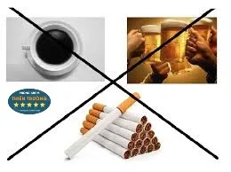 Hình ảnh: Kiêng rượu bia thuốc lá.