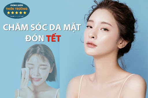 Hình ảnh: Chăm sóc da đón Tết