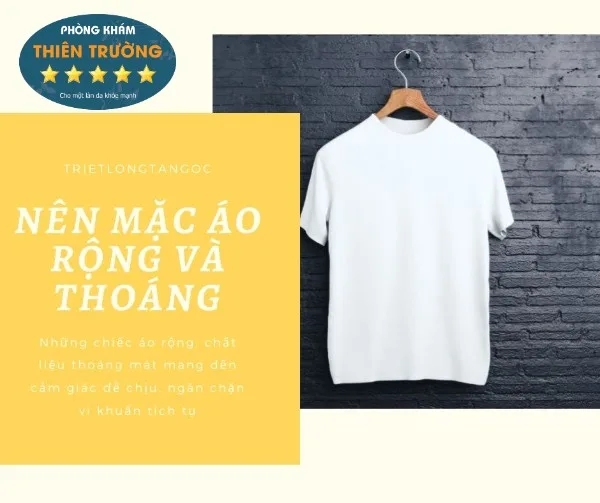 Hình ảnh: Nên mặc quần áo thoáng mát sau khi triệt lông.