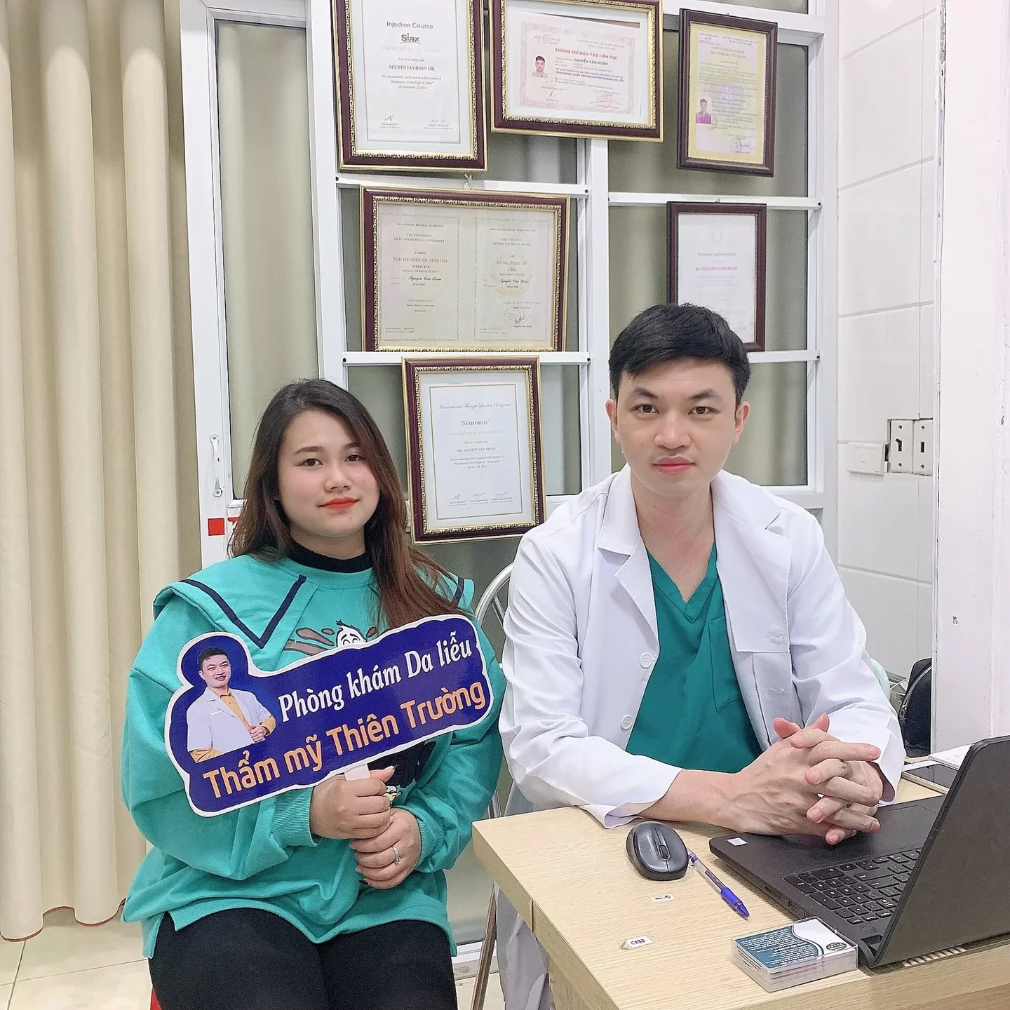 Hình ảnh: Thạc sĩ - Bác sĩ chuyên khoa Da liễu - Phòng khám Da liễu - Thẩm mỹ Thiên Trường.