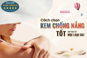 Hình ảnh : Cách chọn kem chống nắng.