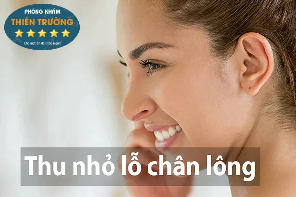 Hình ảnh: Thu nhỏ lỗ chân lông
