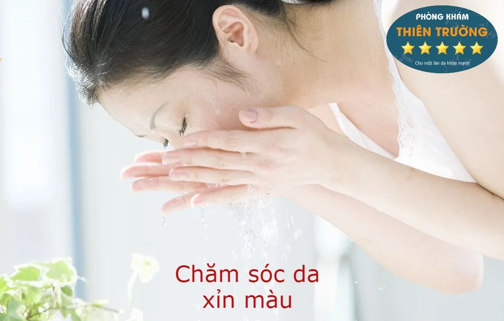 chăm sóc da xỉn màu