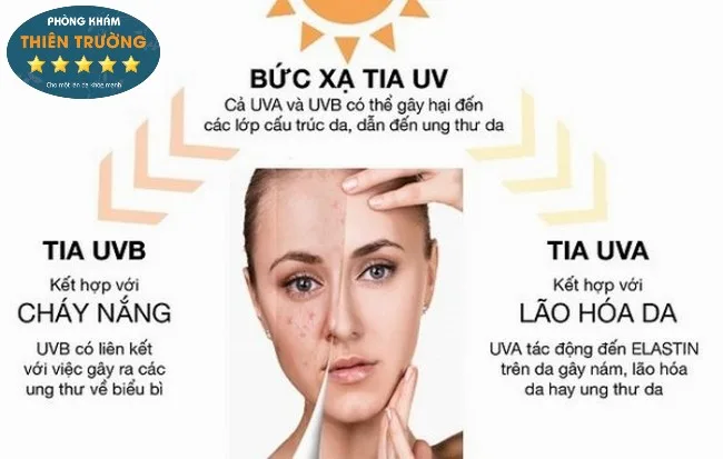 Hình ảnh : Tác hại của ánh sáng mặt trời