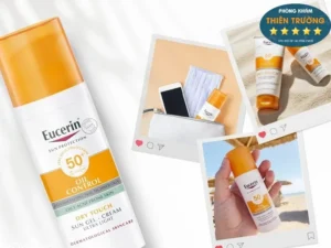 Hình ảnh : Kem chống nắng phù hợp da mụn.