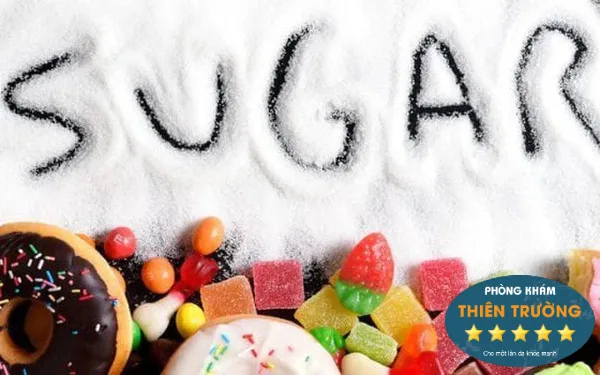 Hình ảnh: Không nên ăn thực phẩm có chứa nhiều đường.
