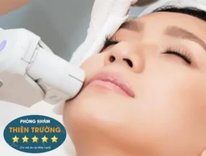 Hình ảnh: Triệt lông mặt.