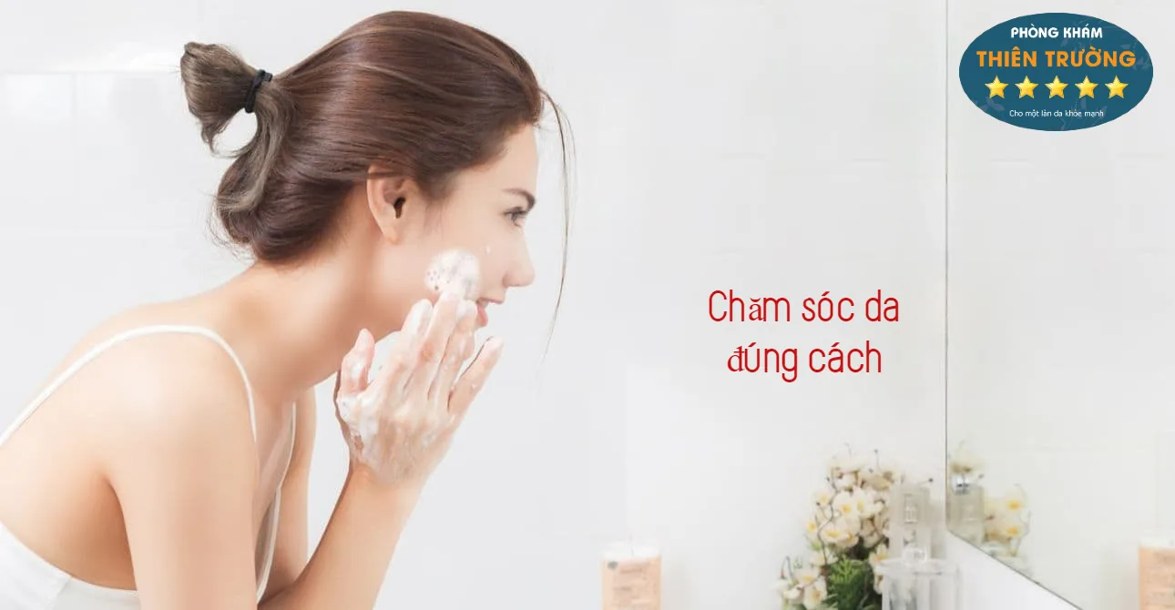 Hình ảnh : chăm sóc da đúng cách