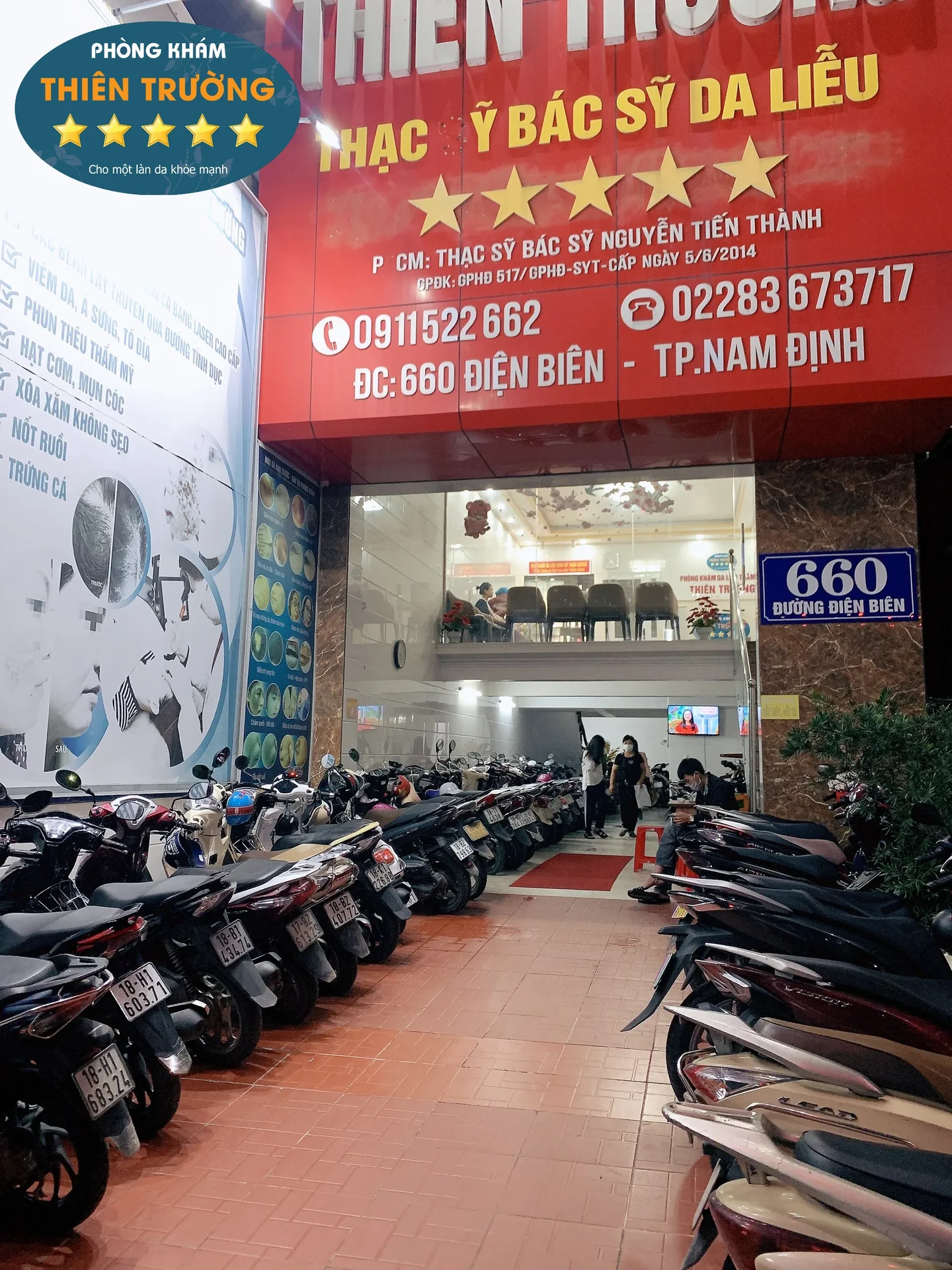 Hình ảnh: Phòng khám Da liễu thẩm mỹ Thiên Trường.