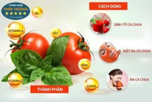 Hình ảnh : Trị nám tàn nhang bằng cà chua