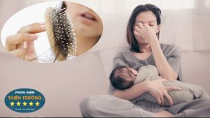 Hình ảnh: Rụng tóc sau sinh.