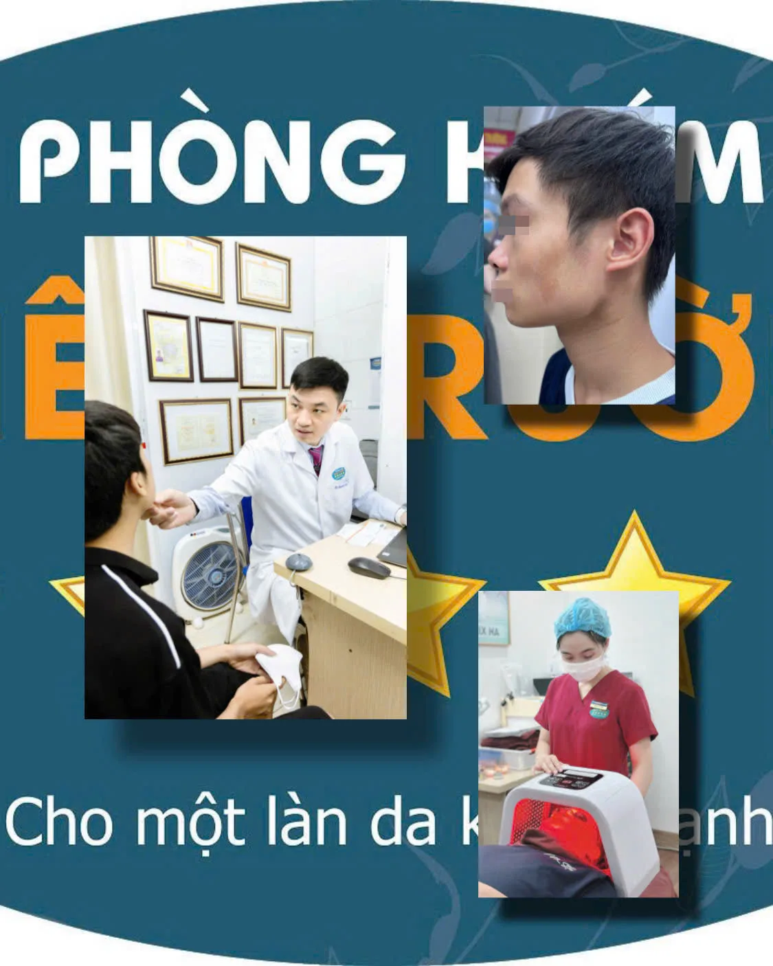 Hình ảnh: Khách hàng đang điều trị tại Phòng Khám