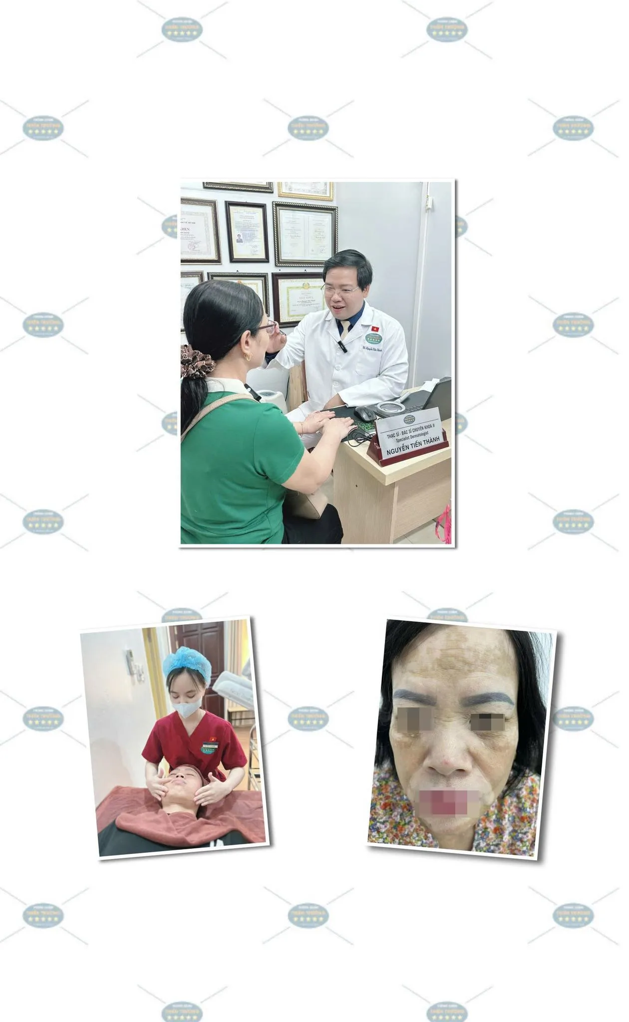 Hình ảnh: Bệnh nhân điều trị tại Thiên Trường