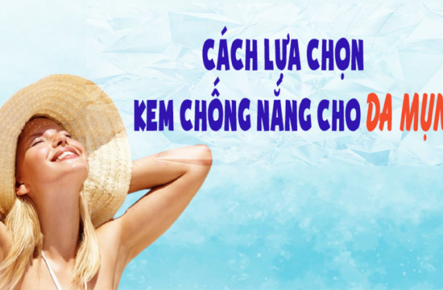 Hình ảnh: Cách sử dụng kem chống nắng cho da mụn.
